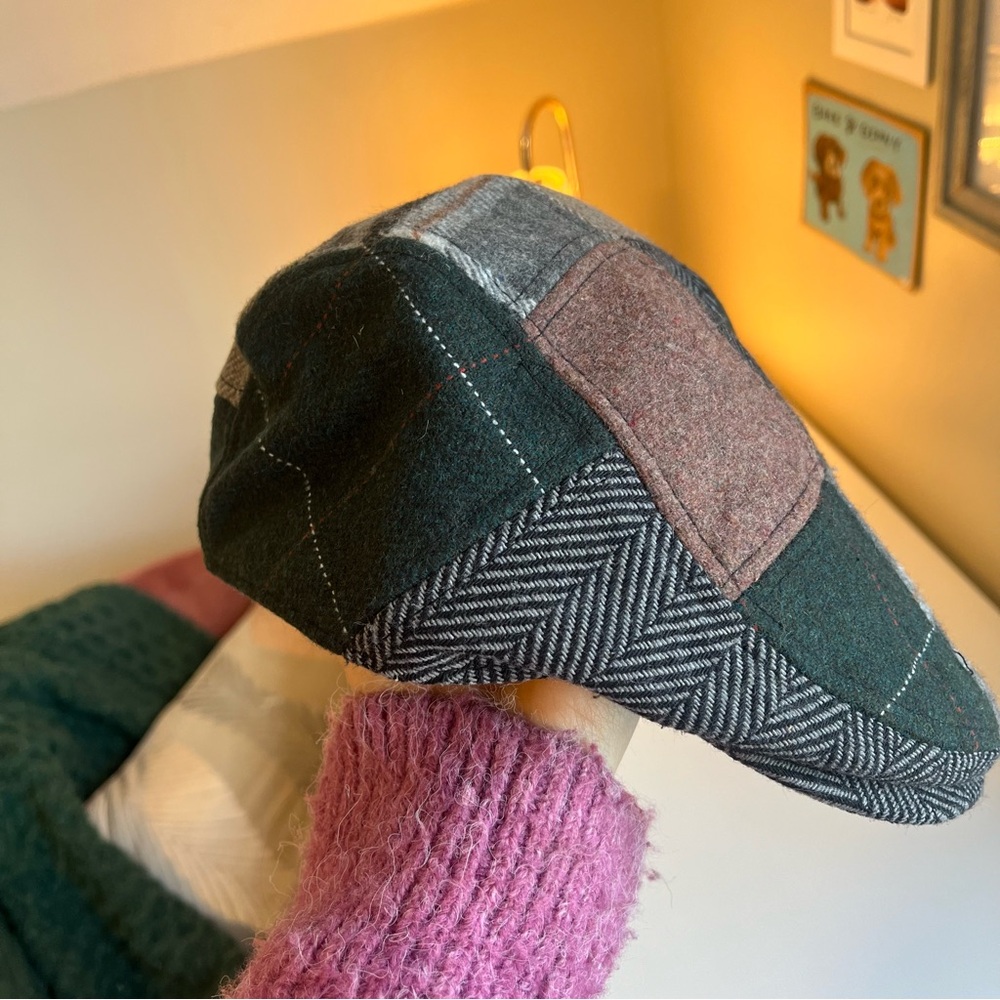 NEW Boston Scally Company scally cap - The Lad Patchwork Medium/Large